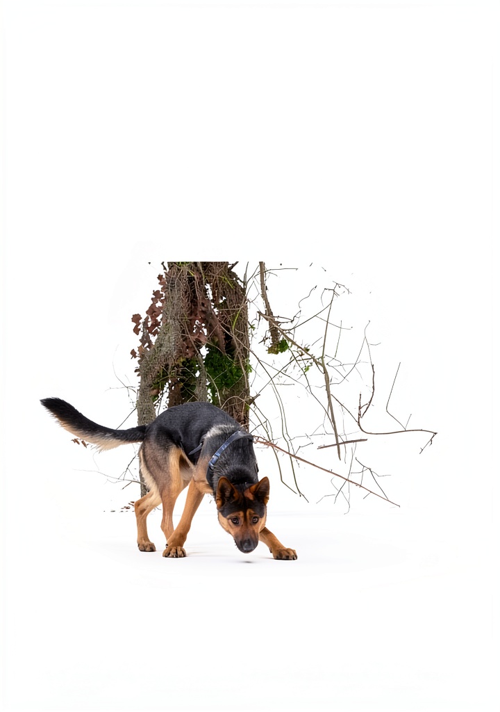 'Dog training book on a wooden desk'