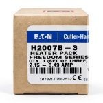 EATON CUTLER HAMMER H2007B-3 HEATER PACK-0