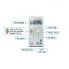 USA Lab 12L Digital Heating Mantle with 300°C Top and 3000RPM Motor-5