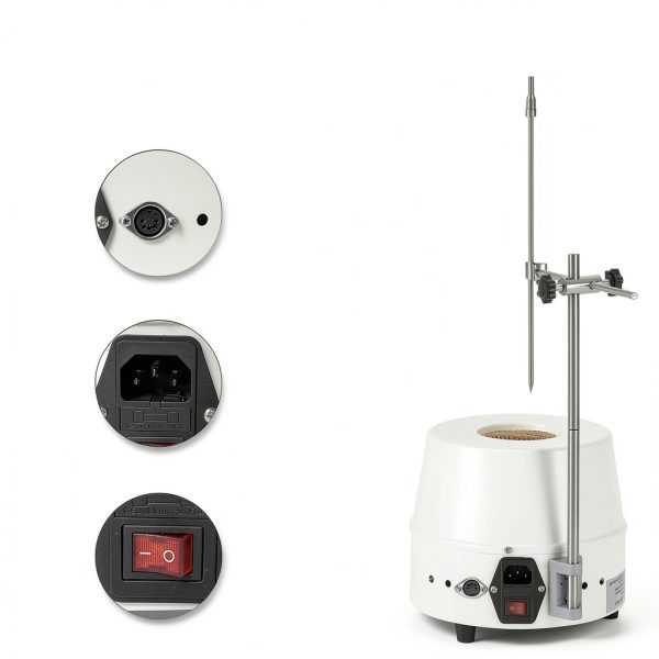 Electric Heating Mantle Joanlab 2000ml 450W with Magnetic Stirrer-5