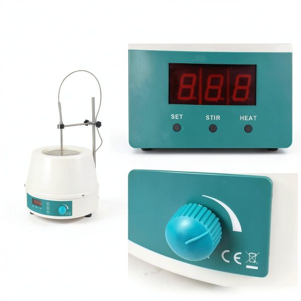 Heating Mantle TROPOW 1000ml Magnetic Stirrer 350W LED Display-3