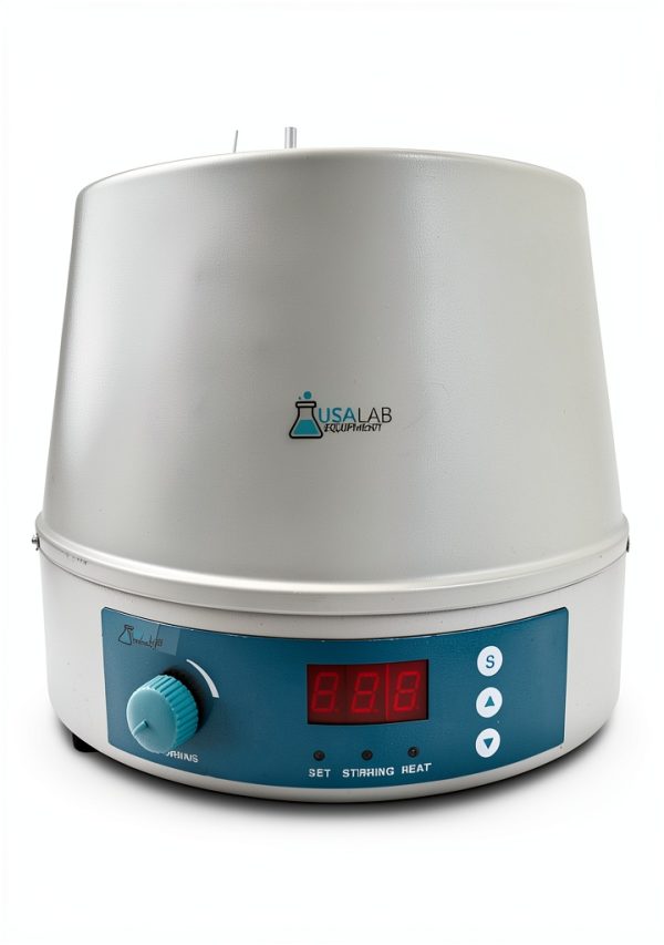 USA Lab 1L 300C 1200RPM Digital Magnetic Heating Mantle 450W-0