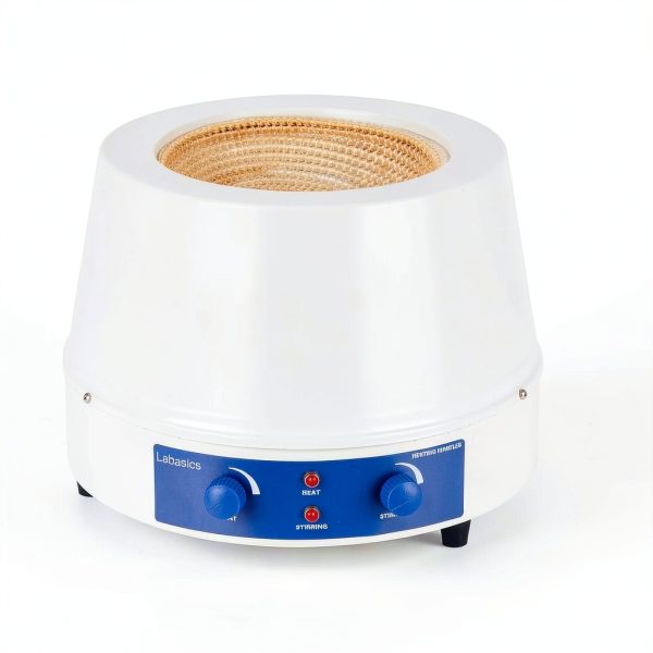 Heating Mantle Labasics 1000ml Beige Magnetic Stirrer 0-1400 RPM 450°C-1